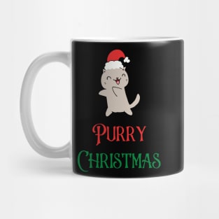 Purry Christmas Mug